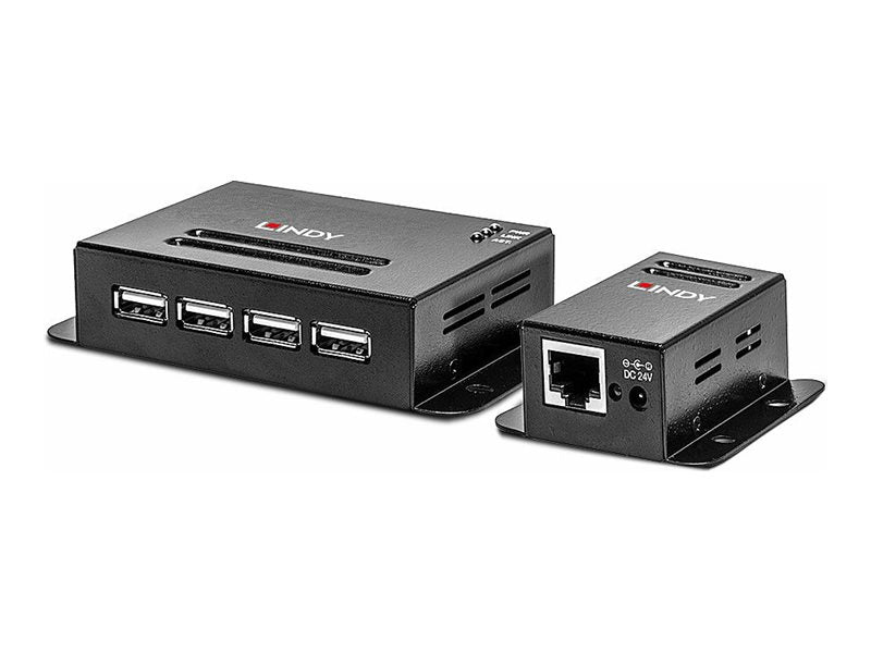 LINDY USB 2.0 Cat.5 Extender 50m Anschlussansicht