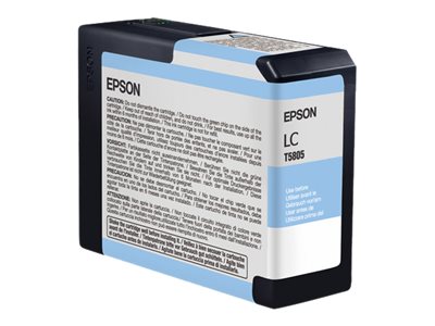 EPSON T5805 Tinte hell cyan Detailansicht