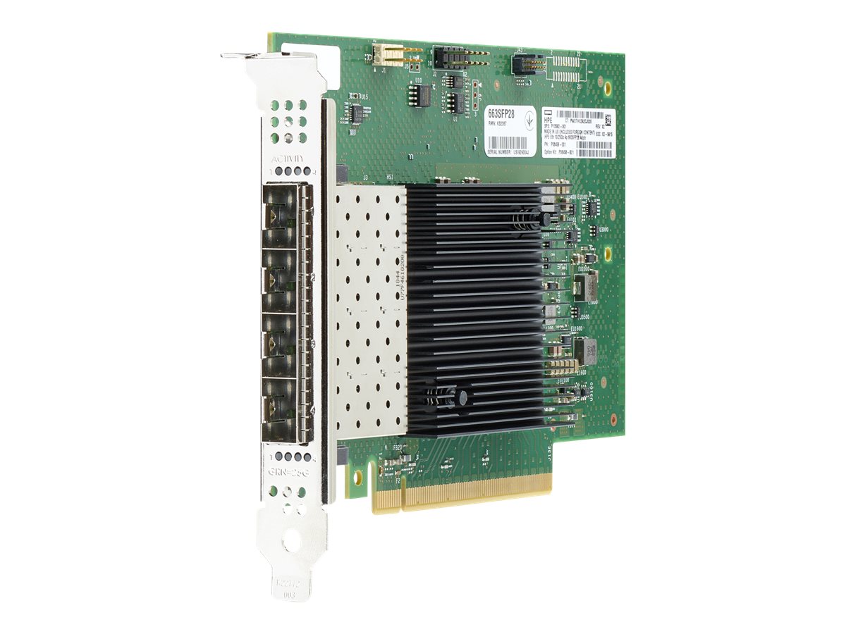 HPE INT E810 10/25GbE 4p SFP28 OCP3 Adptr Vorderansicht