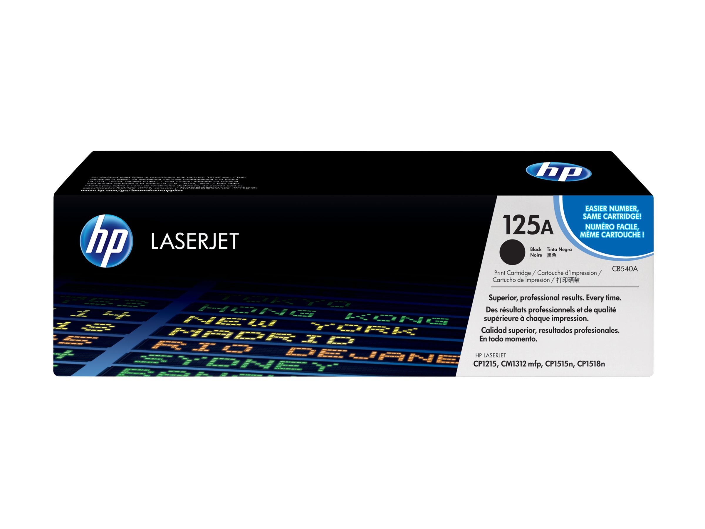 HP 125A Tonerpatrone schwarz Detailansicht