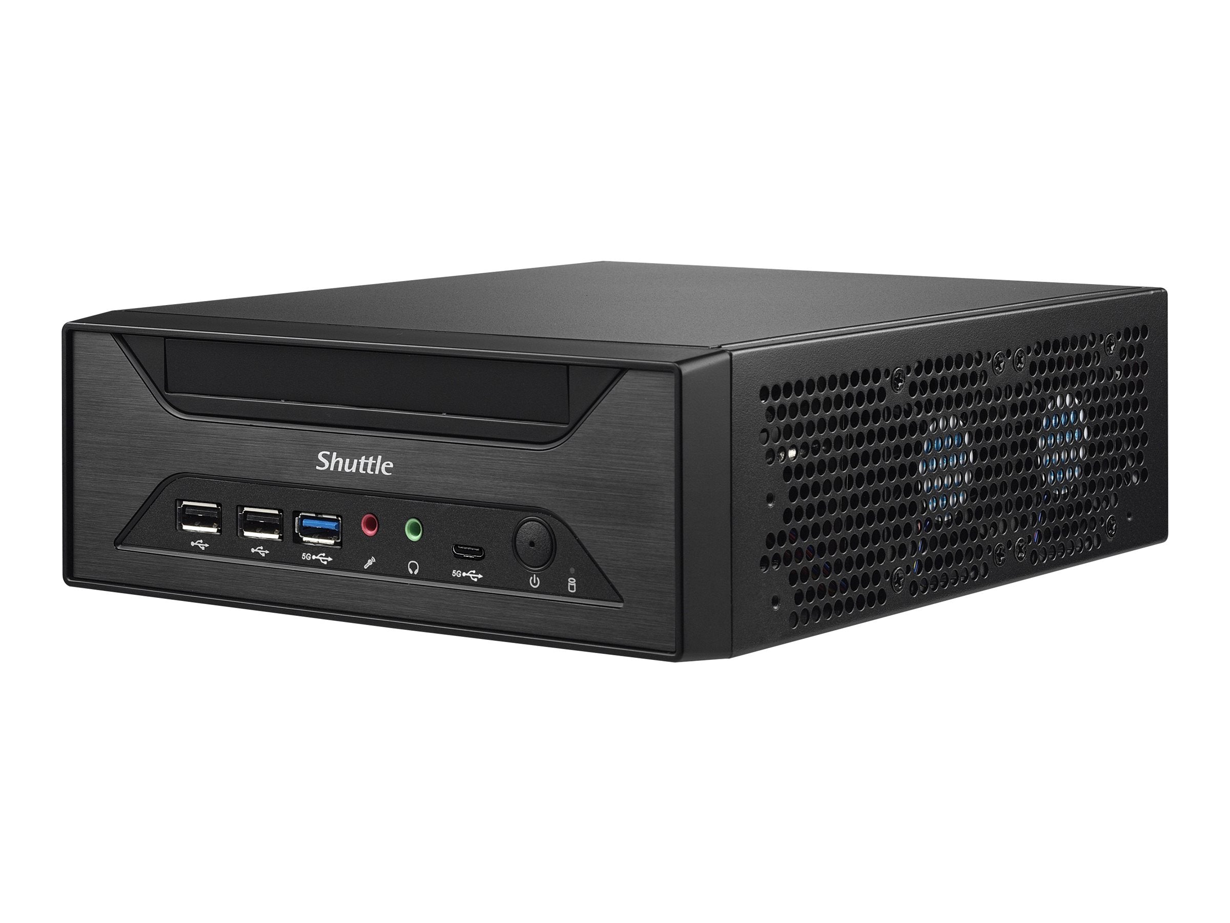 SHUTTLE Barebone XPC slim XH610 Seitenansicht