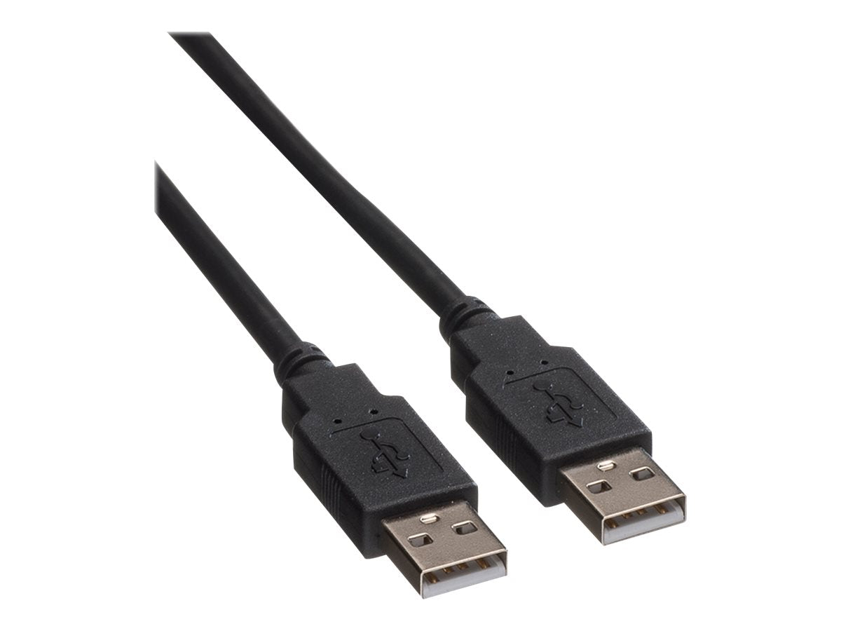 ROLINE USB 2.0 Kabel Typ A-A schwarz 3m Verpackung