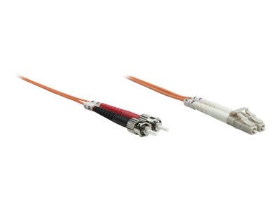 INTELLINET LWL Kabel LC/ST OM2 10m orange Duplex Multimode Detailansicht