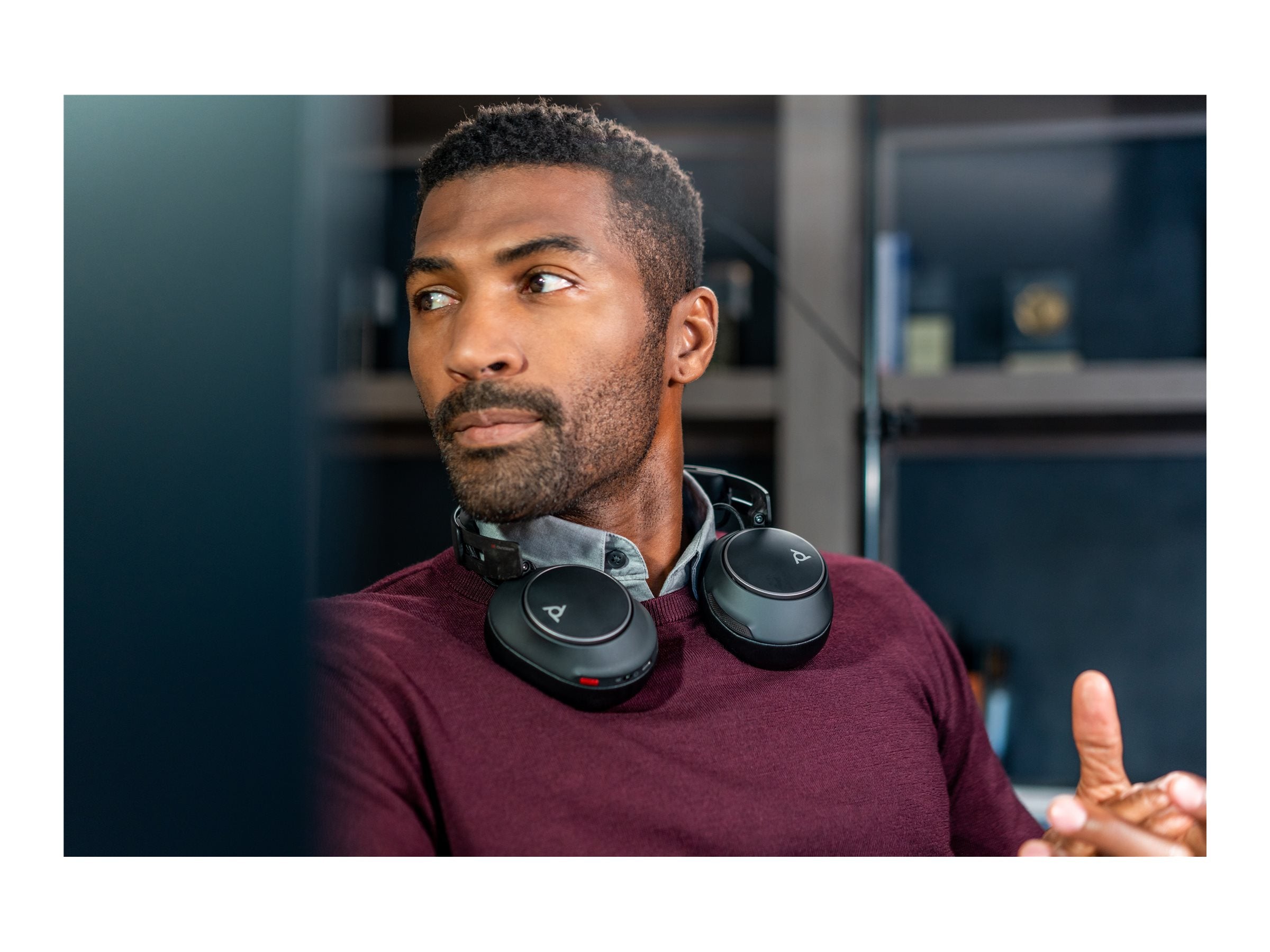 HP Poly Voyager Surround 80 UC USB-C Headset Detailansicht