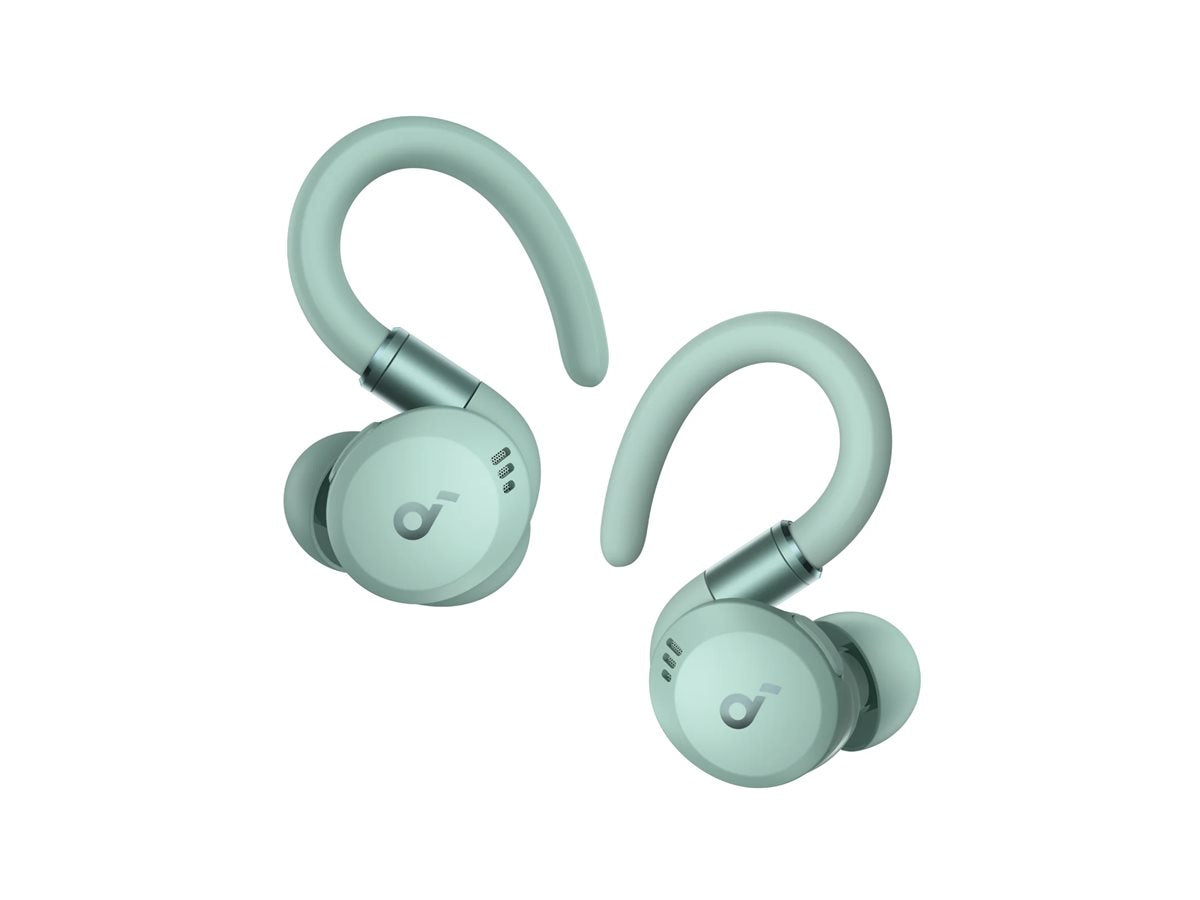 ANKER Soundcore Sport X20 green Bluetooth In-Ear Sport Earbuds verstellbare Ohrhaken IP68 SweatGuard ANC Bass Boost