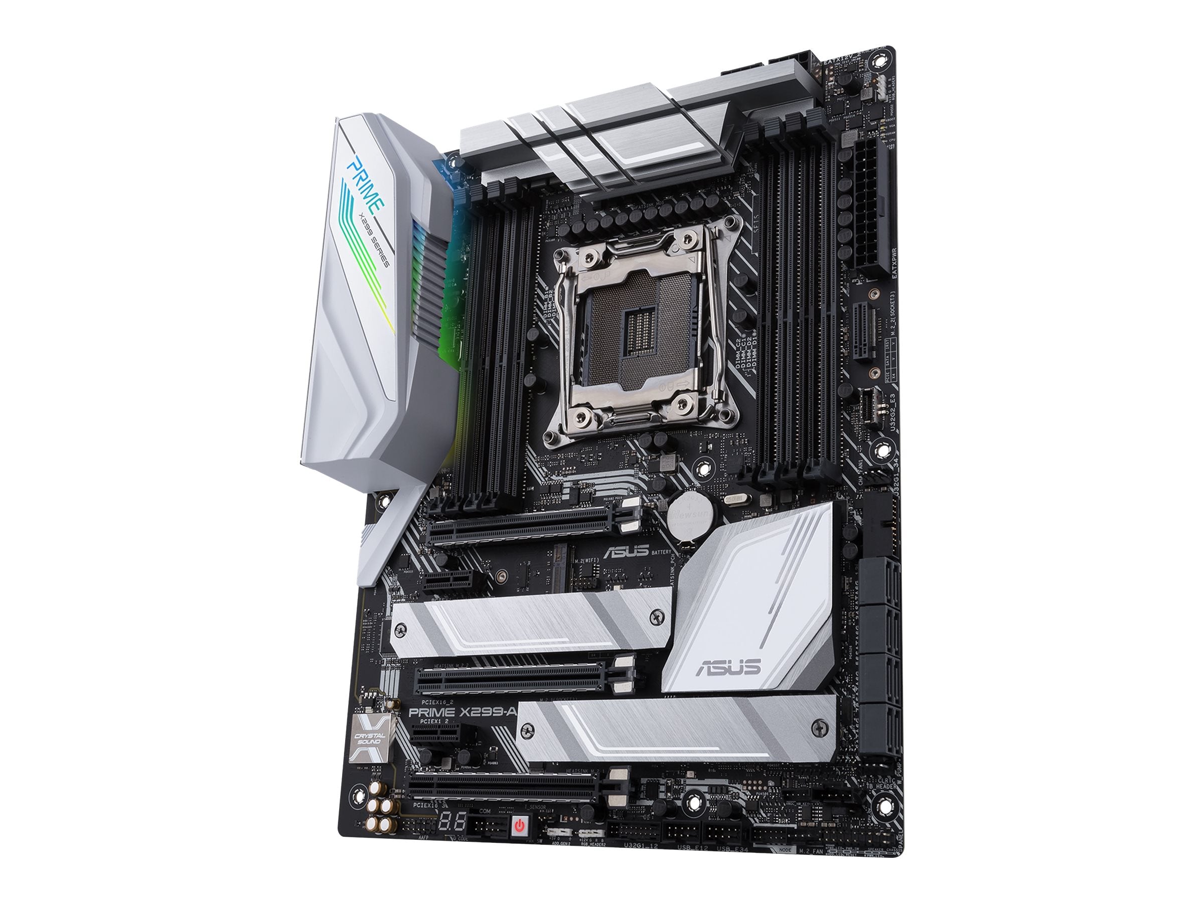ASUS PRIME X299-A II ATX Mainboard Anschlussmöglichkeiten