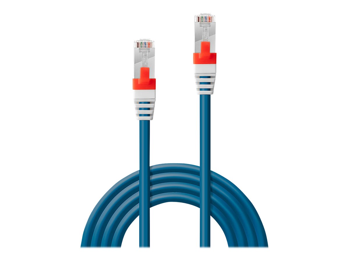 LINDY SSTP Cat. 6A Kabel, blau, 20m LSOH - Verpackung