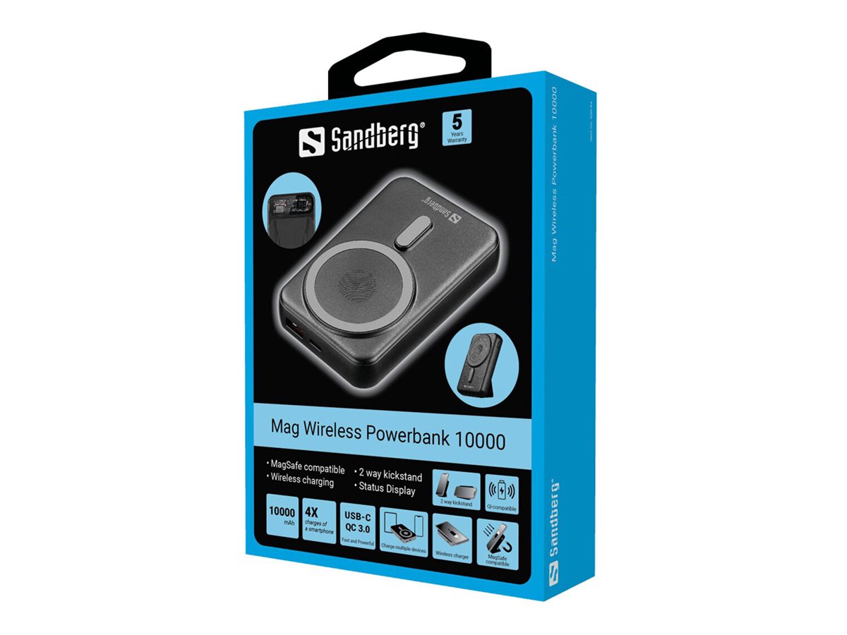SANDBERG Mag Wireless Powerbank 10000 Verpackung