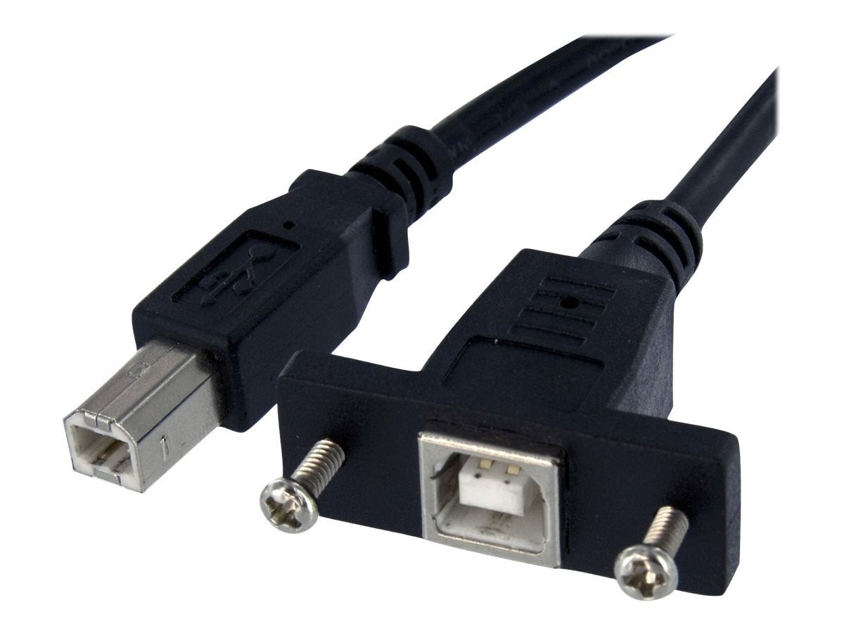 STARTECH.COM 3 ft Panel Mount USB Cable B to B - F/M Verpackung