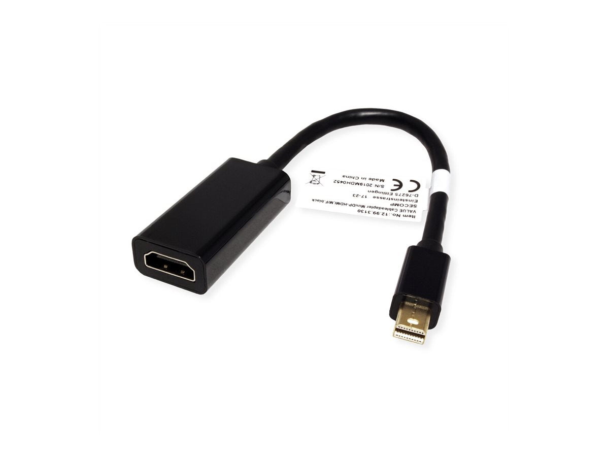 VALUE Mini DisplayPort - HDMI Adapter Mini DP ST - HDMI BU