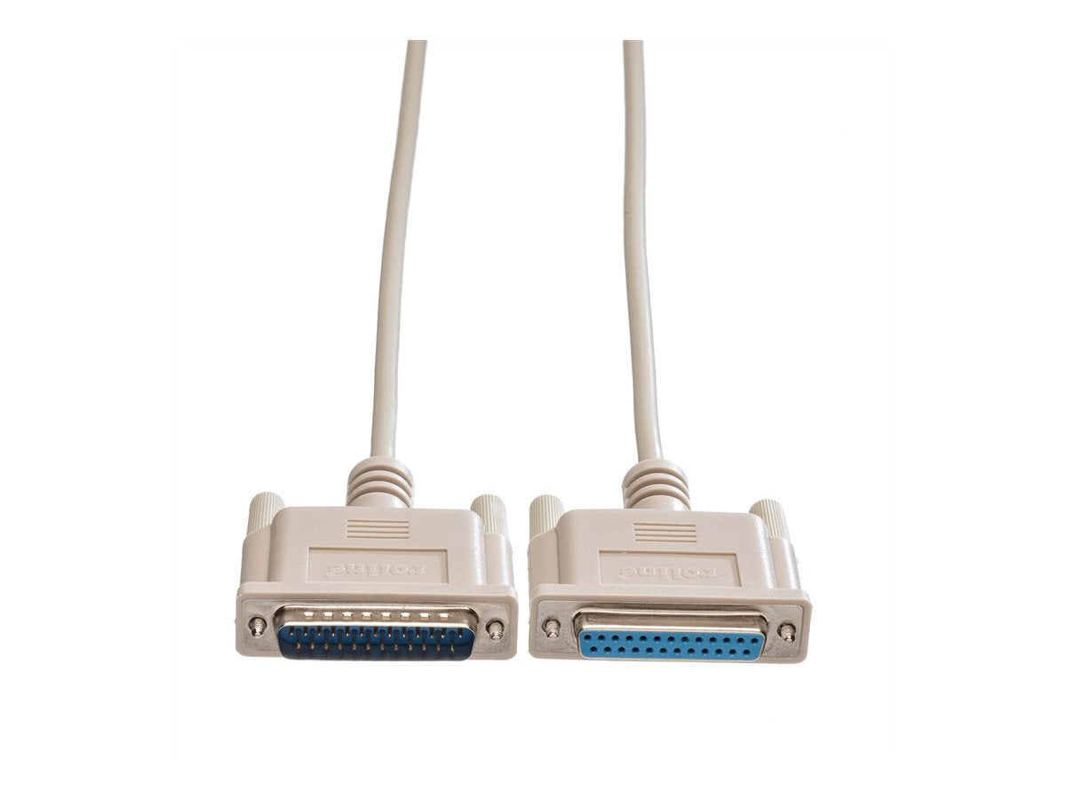 SECOMP ROLINE RS232 Kabel DB25 1:1 m/w 9m goldbeschichtet - Verpackung