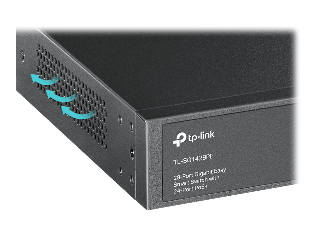 TP-LINK TL-SG1428PE Vorderansicht