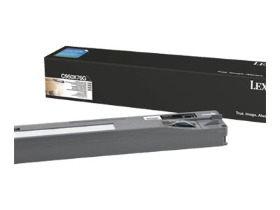 LEXMARK C650,X950,X952,X954,XS950,XS955 Resttonerbehälter schwarz und farbig - Vorderansicht