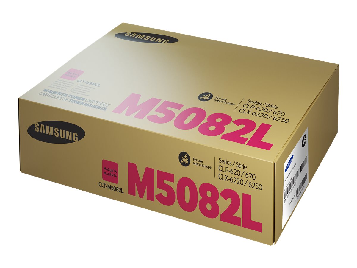 SAMSUNG original Toner cartridge LT-M5082L/ELS High Yield Magenta Cartridge SU322A - Vorderansicht