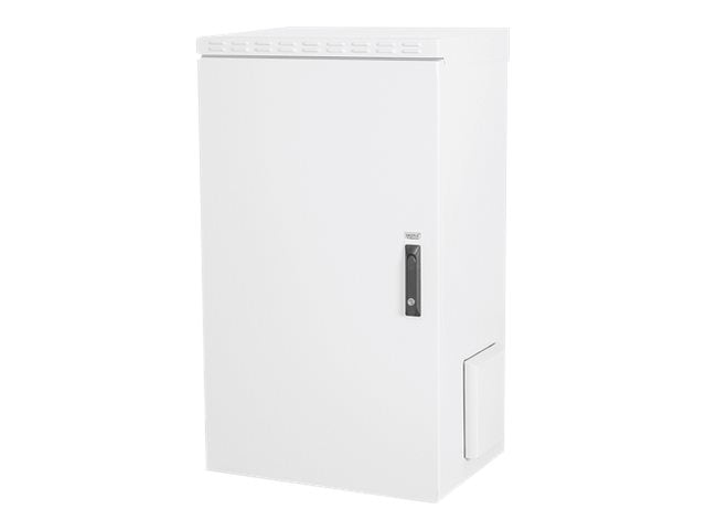 DIGITUS 20HE Wandgehäuse Outdoor IP55 1069x600x50mm Farbe Grau RAL 7035