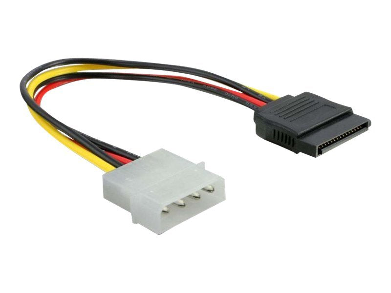 DELOCK Adapter Power SATA HDD zu 4Pin/St - Vorderansicht