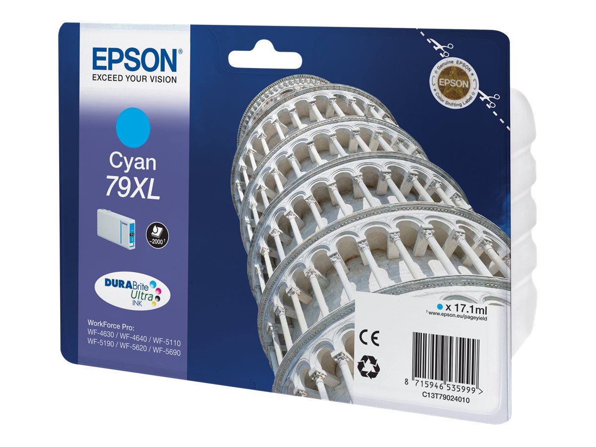 EPSON 79XL Tintenpatrone cyan Verpackung