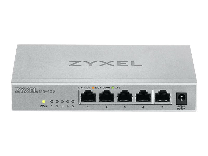 ZYXEL MG-105 5 Port 2,5G MultiGig Switch nicht verwaltet - Verpackung
