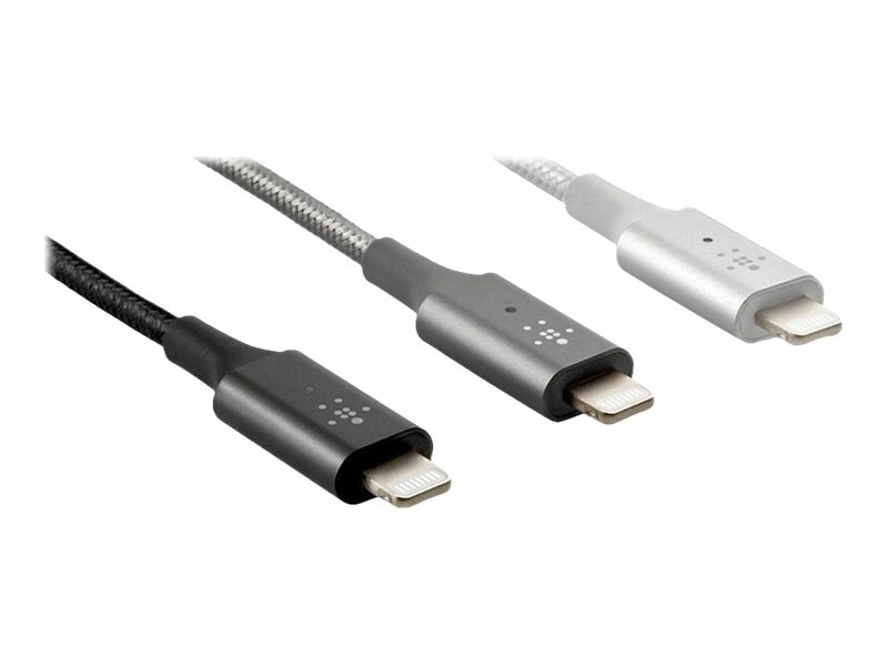 PARAT USB-A auf Lightning Connector Kabel mit LED-Anzeige 1,2m - Anschlussansicht