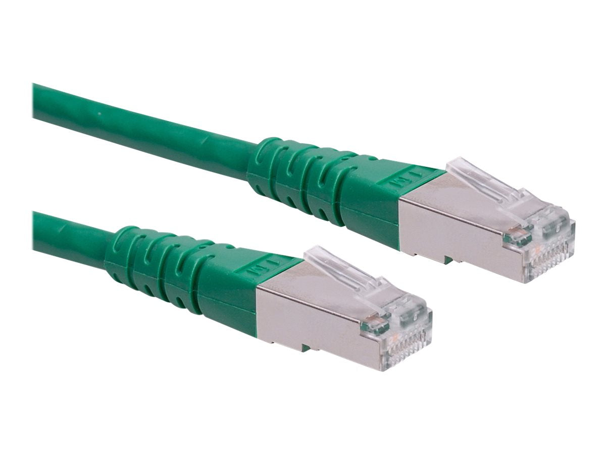 ROLINE Patchkabel Kat.6 Class E S/FTP grün 7m - Verpackung