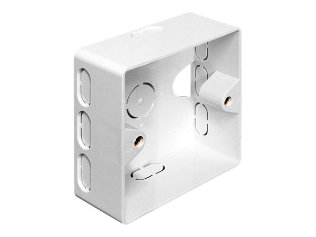DELOCK Keystone Aufputzgehäuse Vorderansicht