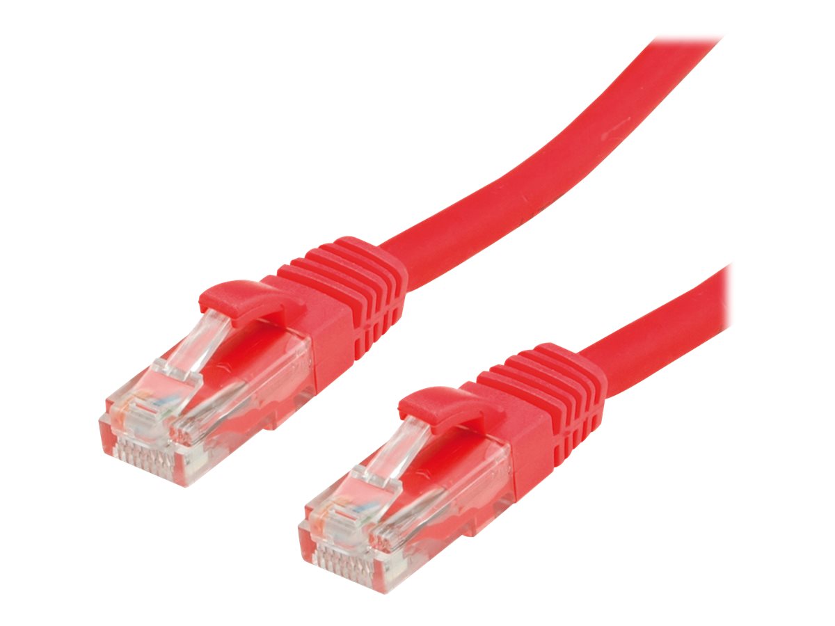 VALUE Patchkabel Kat.6 Class E UTP LSOH rot 2m - Verpackung