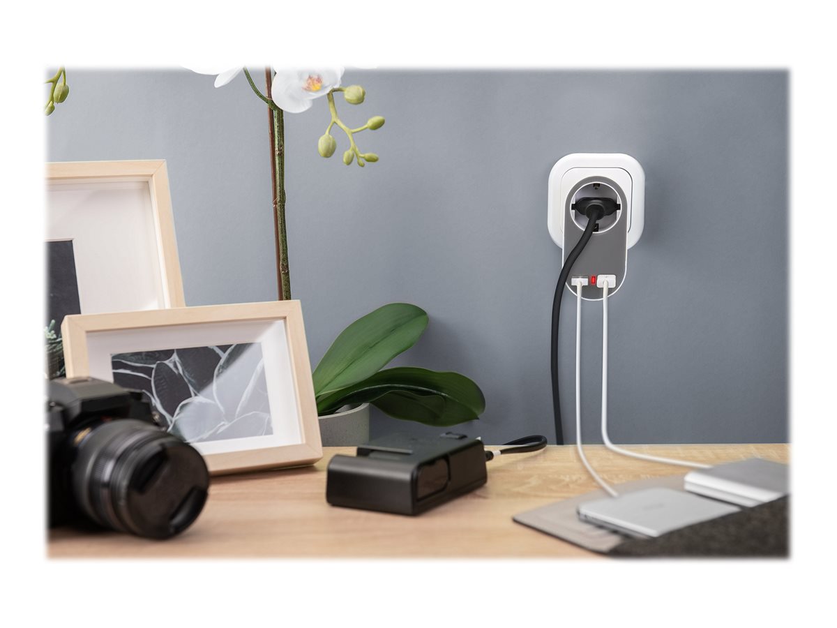 DIGITUS Stecker Lade-Adapter Vorderansicht