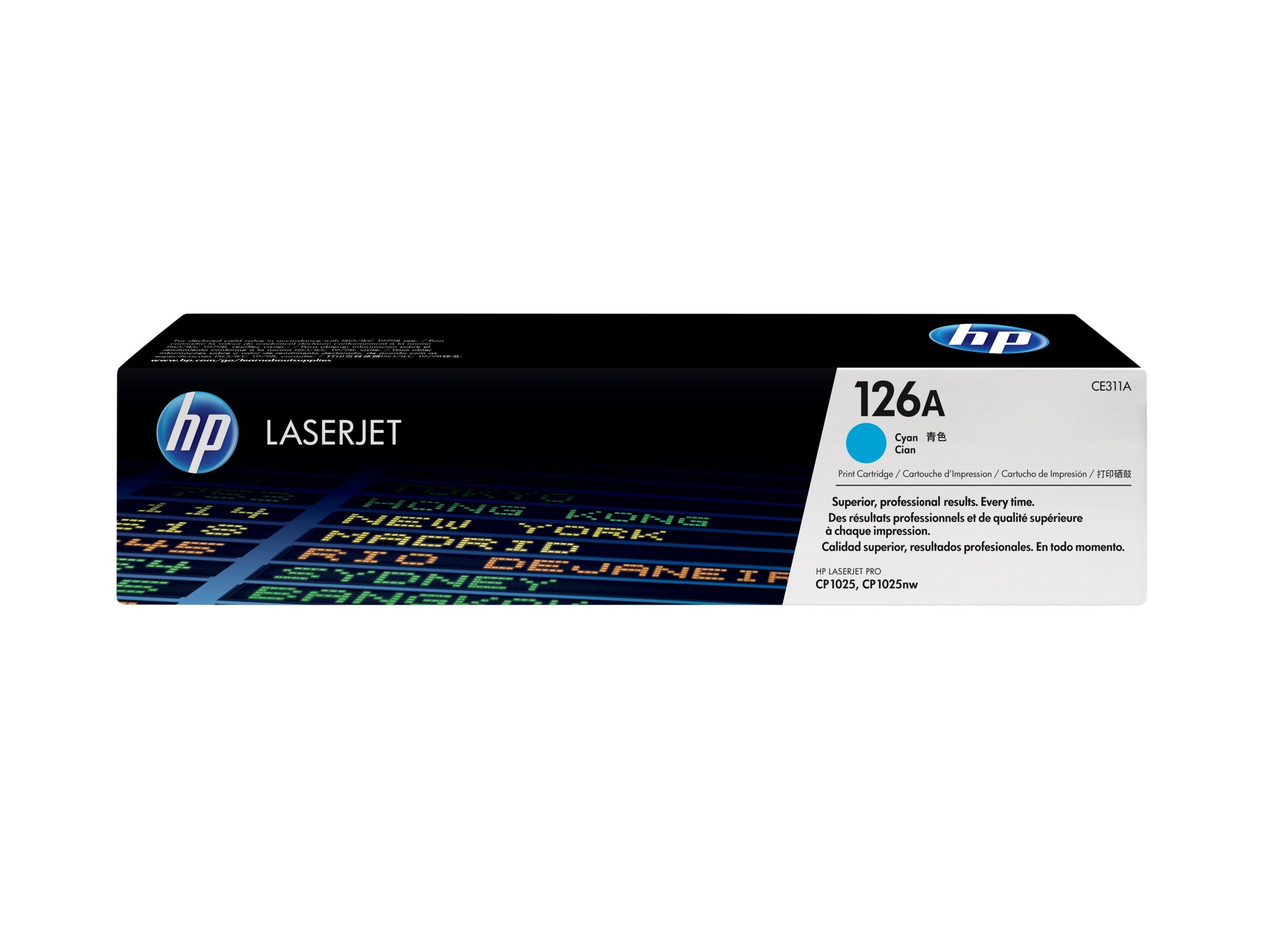 HP 126A Tonerpatrone CE311A Verpackung