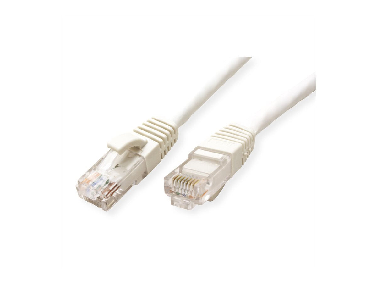 VALUE Patchkabel Kat.6 Class E UTP LSOH weiss 7m Detailansicht