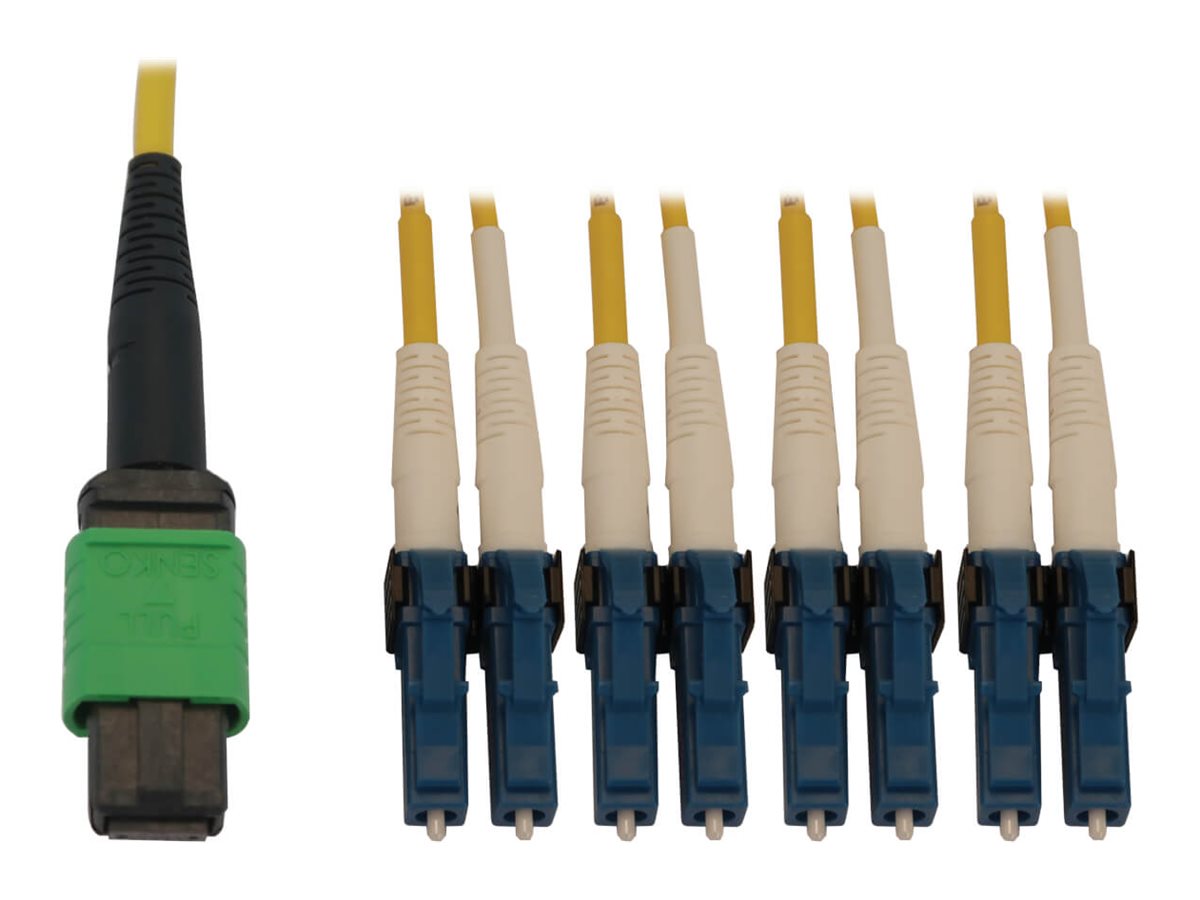 EATON TRIPPLITE 400G Singlemode 9/125 OS2 Switchable Fiber Optic Cable Vorderansicht
