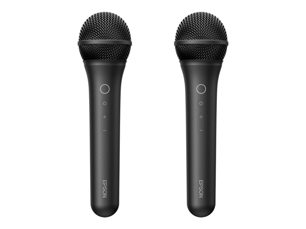 EPSON ELPKM01 Wireless Karaoke Microphone Pair - Vorderansicht