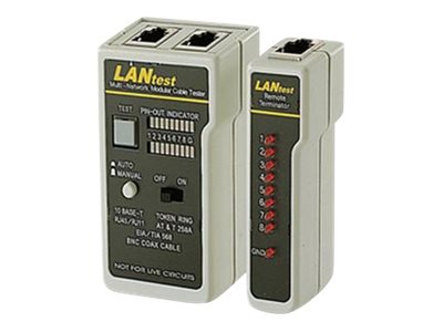HOBBES LANtest Multinetwork Kabeltester - Vorderansicht