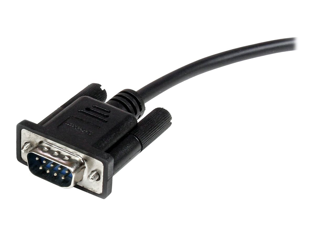 STARTECH.COM 0.5m DB9 RS232 Serielles Verlängerungskabel - Verpackung