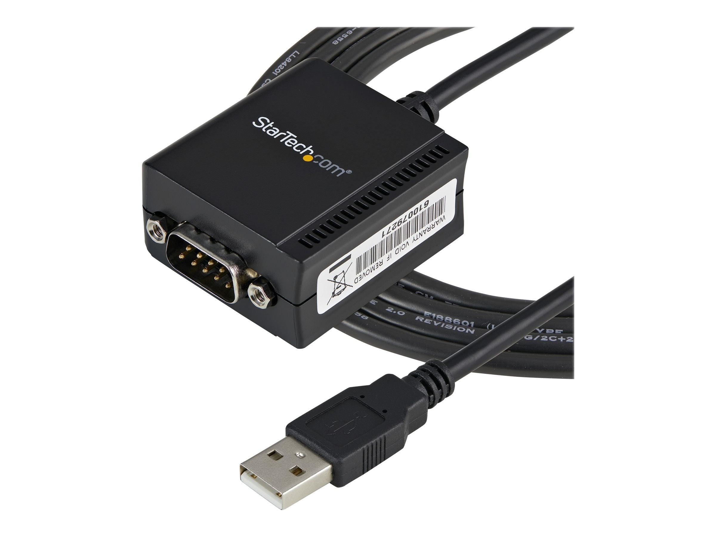 STARTECH.COM ICUSB2321F USB to RS232 DB9 Serial Adapter Cable Vorderansicht