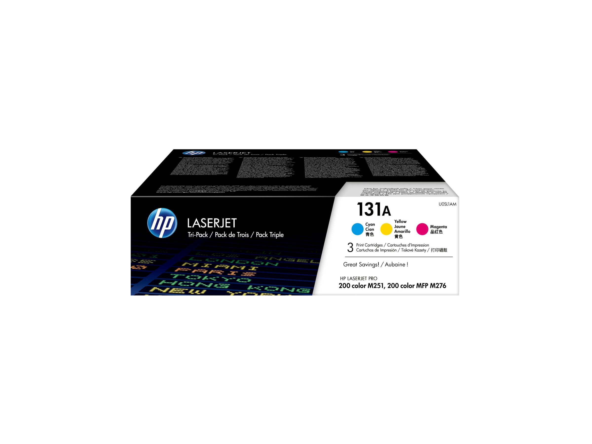 HP 131A original Tonerpatrone U0SL1AM Verpackung