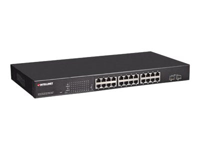 INTELLINET 24-Port PoE Gigabit Switch Verpackung
