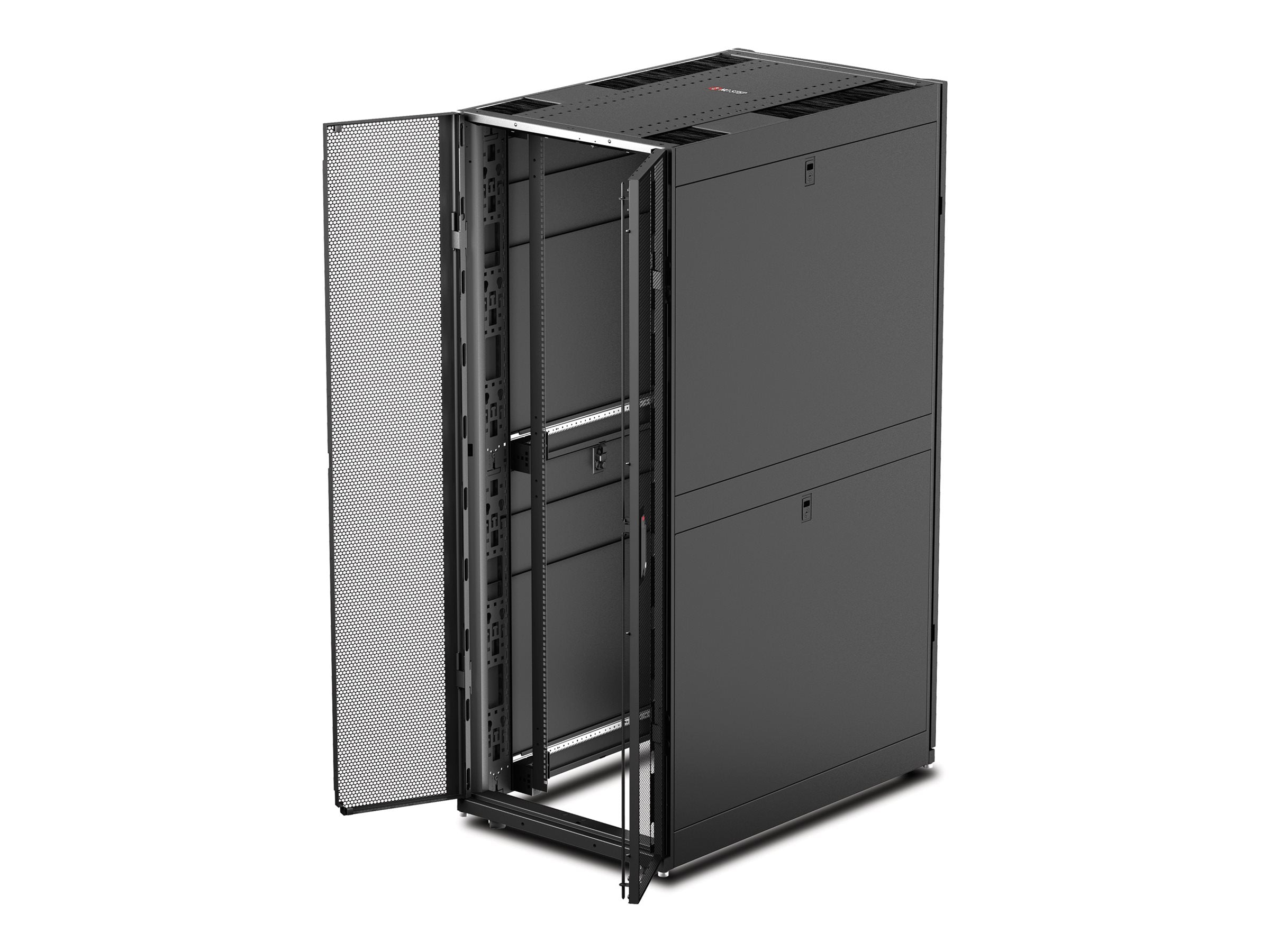 APC NetShelter SX Networking Enclosure 48U Rack Vorderansicht