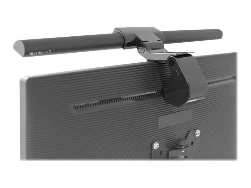 DIGITUS LED Monitor Bar Light 5W 250lm clamp black - Montageansicht