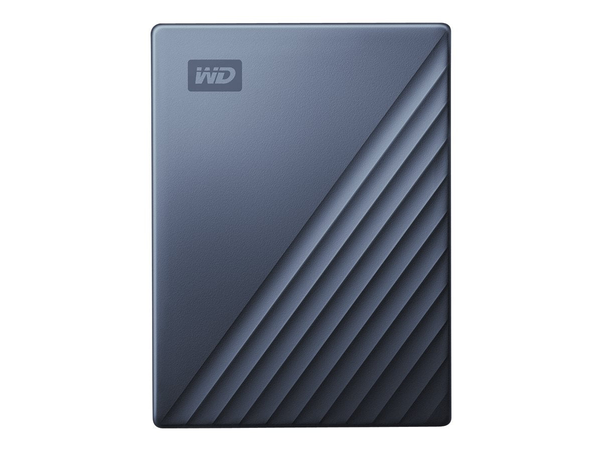 WD My Passport Ultra 5TB Blue USB-C/USB3.0 HDD Detailansicht