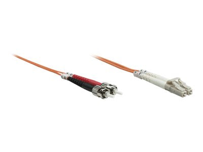 INTELLINET LWL Kabel LC/ST OM1 5m orange Anschlussansicht