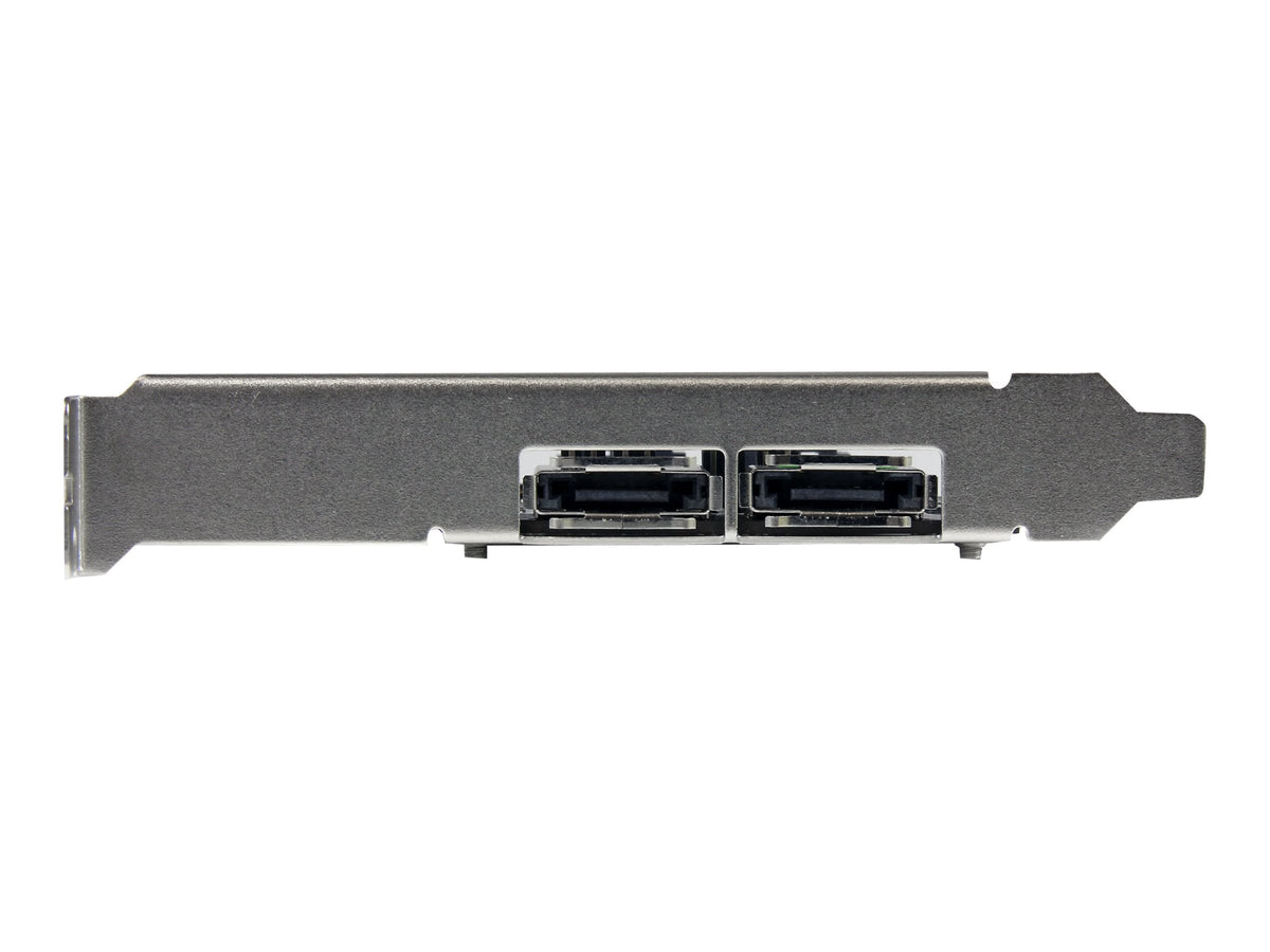 STARTECH.COM 2 Port SATA III PCI Express Schnittstellenkarte - Rückansicht