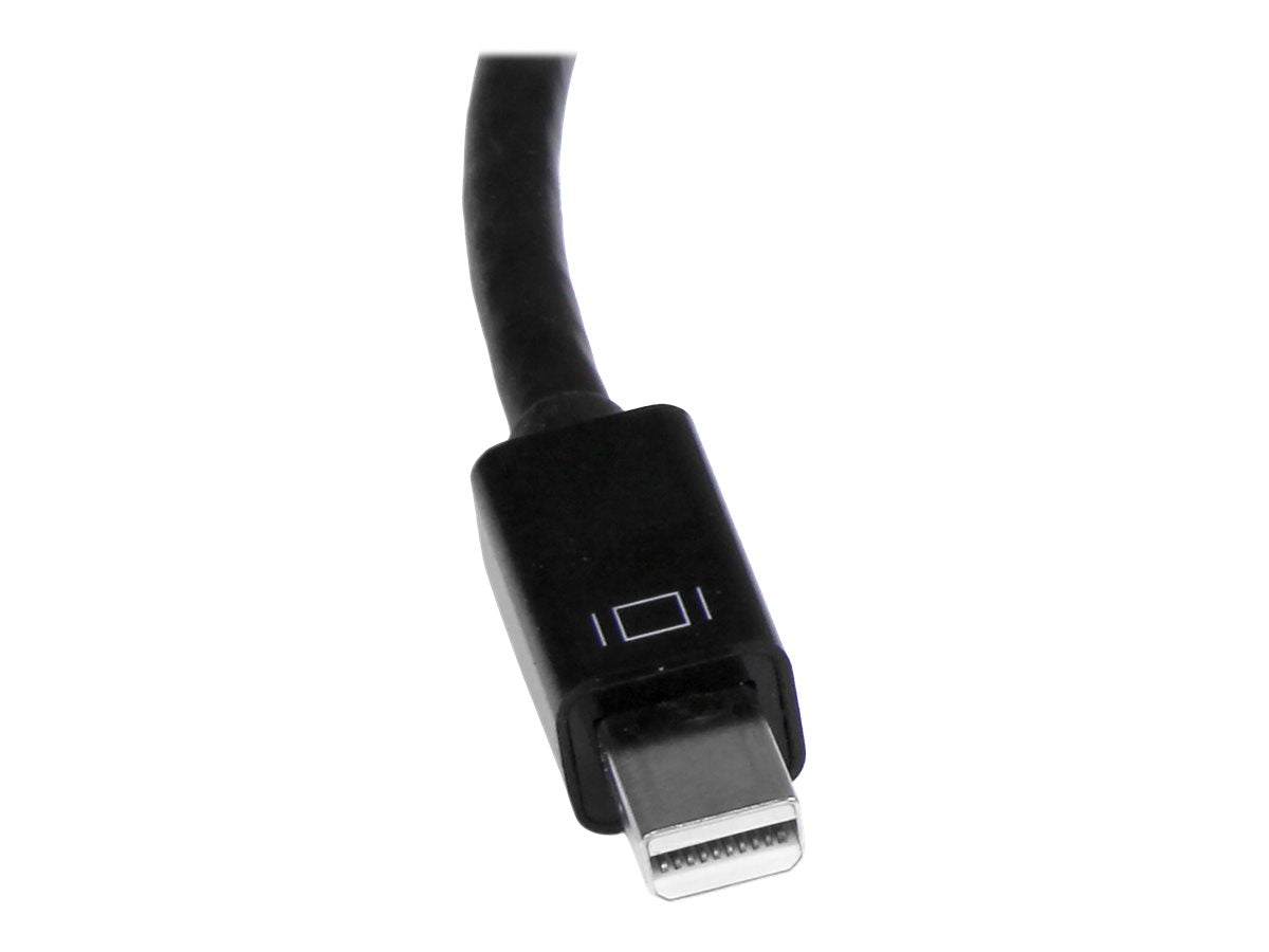 STARTECH.COM Mini DisplayPort to HDMI Video Converter mDP 1.2 to HDMI Active Adapter for UltraBook / Laptop 4K - 30Hz - Bla
