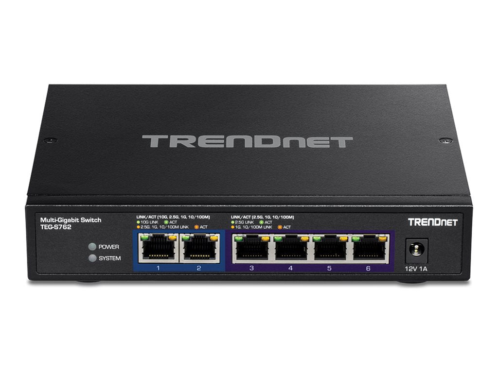 TRENDNET TEG-S762 6-Port 10G Switch Detailansicht