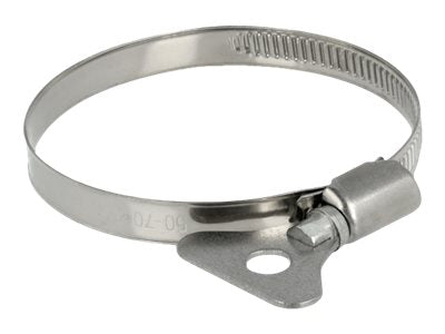 DELOCK Schlauchschelle mit Flügelmutter 50-70mm 10 Stück Metall