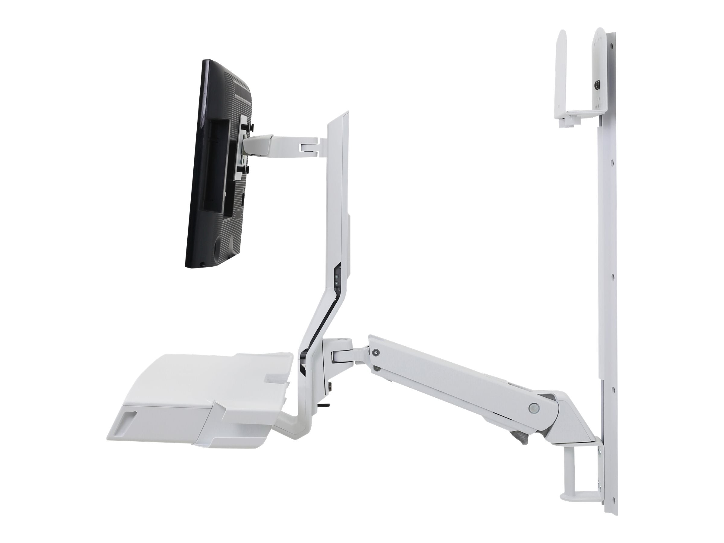 Installation des ERGOTRON SV Combo Systems in einem Büro