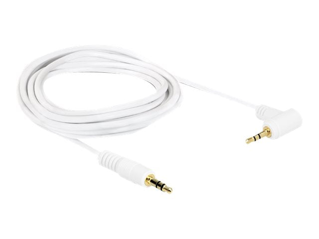 DELOCK Klinkenkabel 3,5mm 3 Pin Stecker gewinkelt - Verpackung