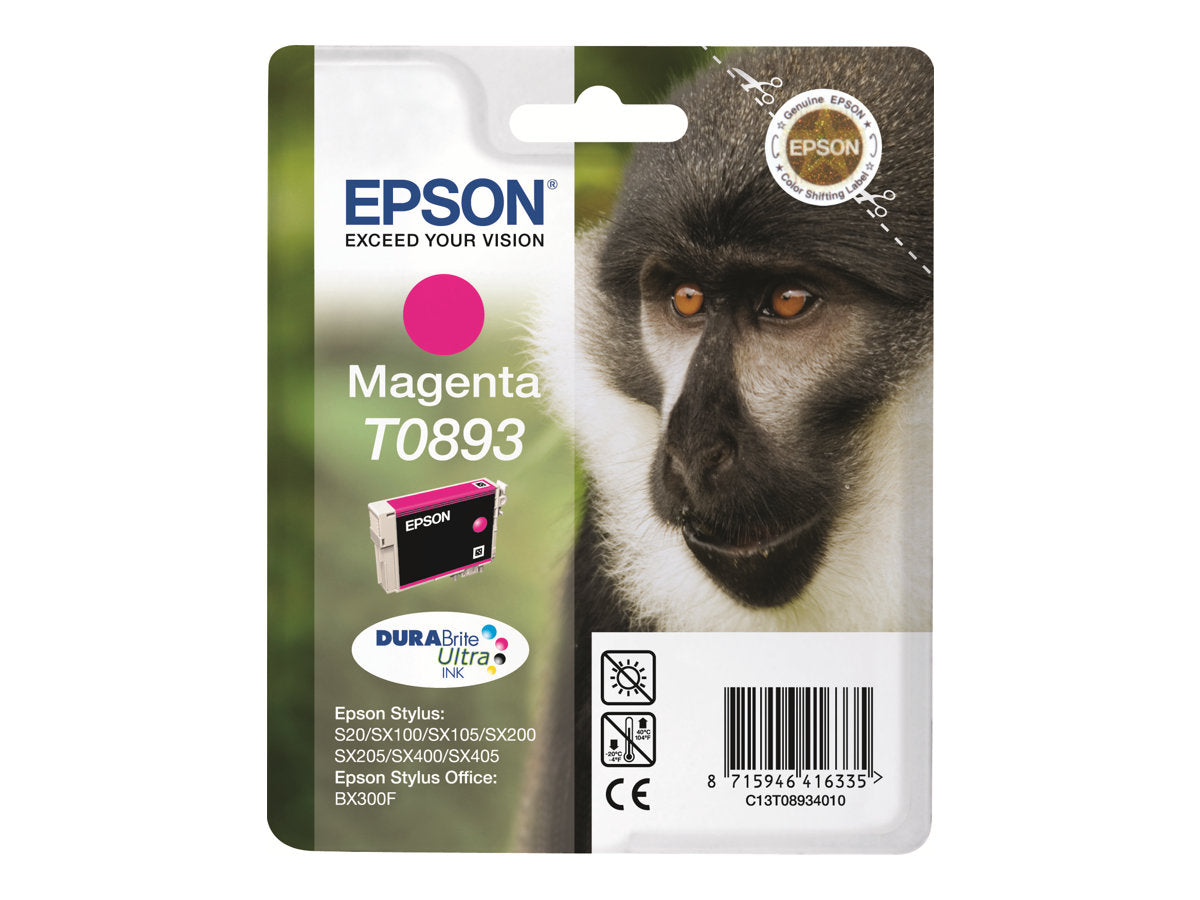 EPSON T0893 Tintenpatrone magenta Detailansicht