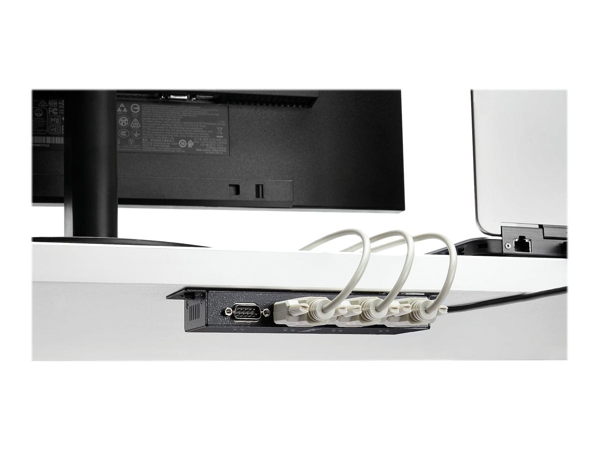 STARTECH.COM 4 Port USB auf Seriell RS232 Adapter Hub - Rückansicht