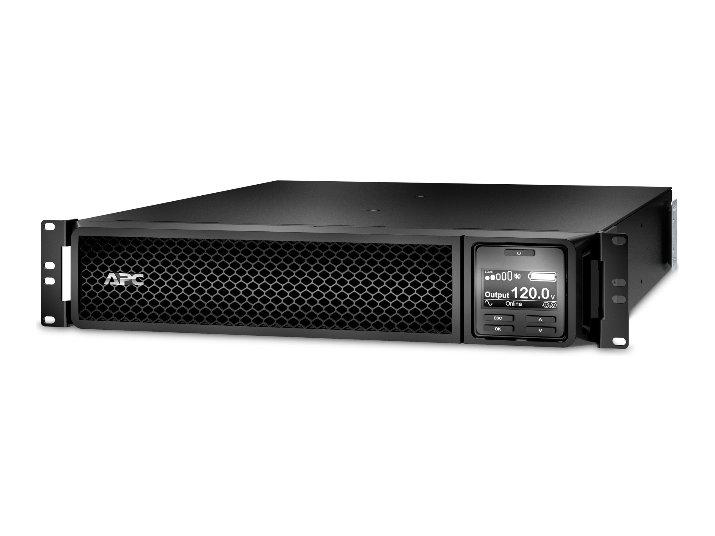 APC Smart-UPS SRT 1500VA RM Rückansicht