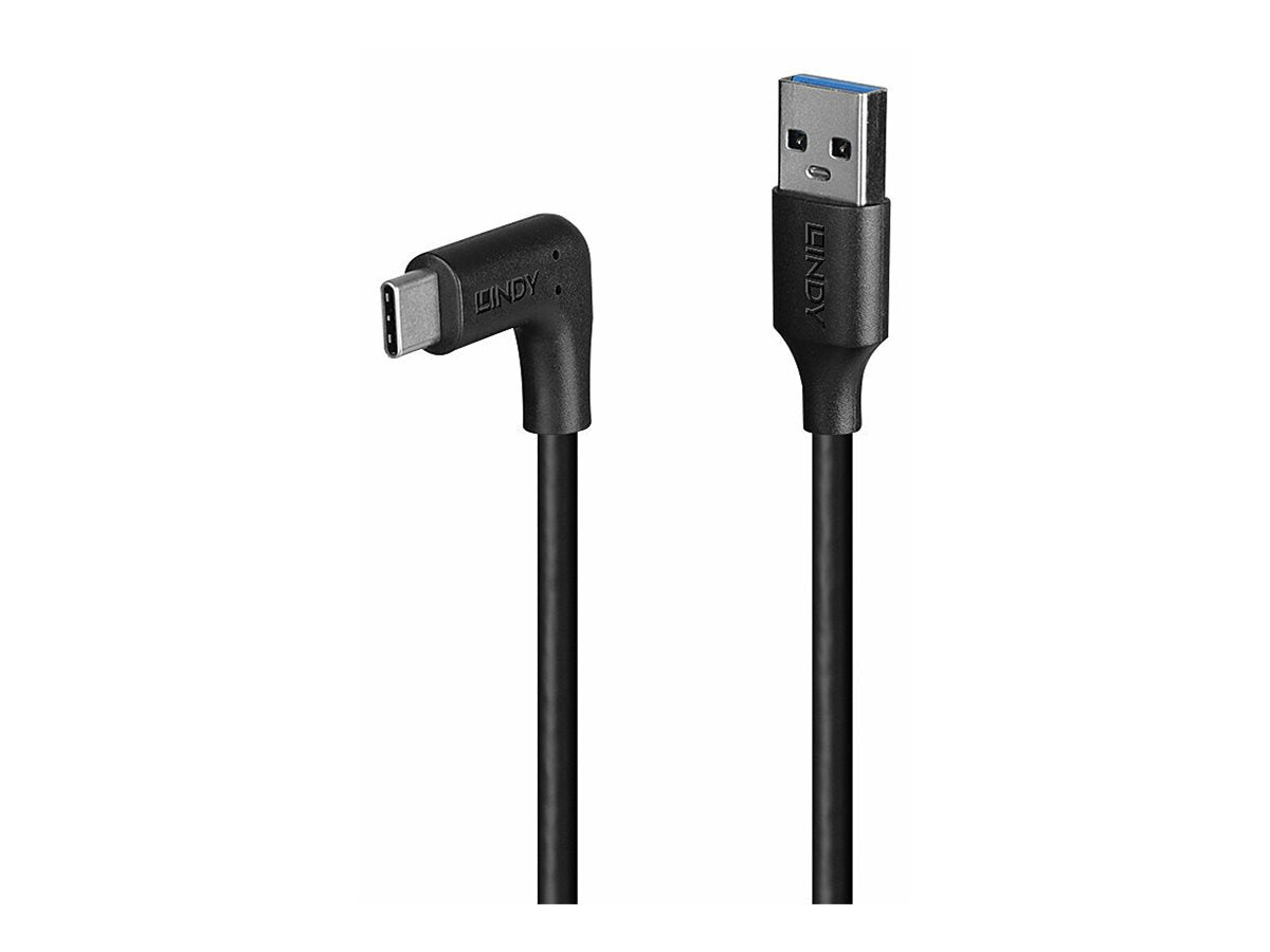 LINDY 1m USB 3.2 Typ A an C Kabel 90 gewinkelt - Verpackung